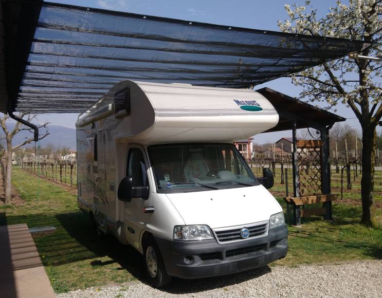 Telo antigrandine antistrappo per protezione auto e camper